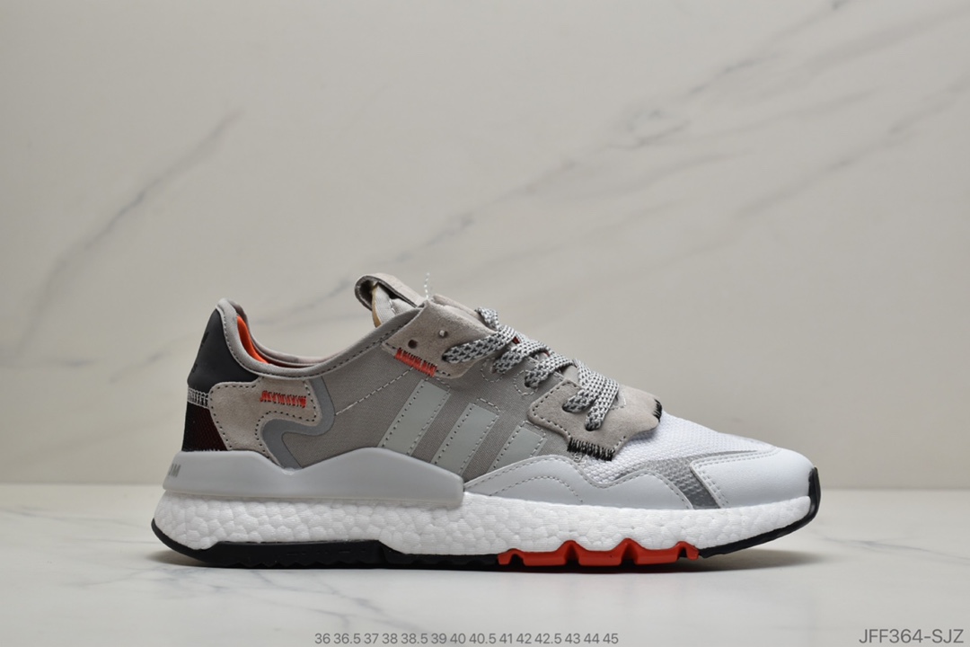 175 公司级 阿迪达斯Adidas Nite Jogger 2019 Boost X3M 复古跑鞋 EE5885