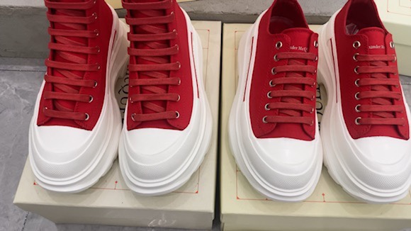 Alexander McQueen Canvas Shoes Canvas High Tops