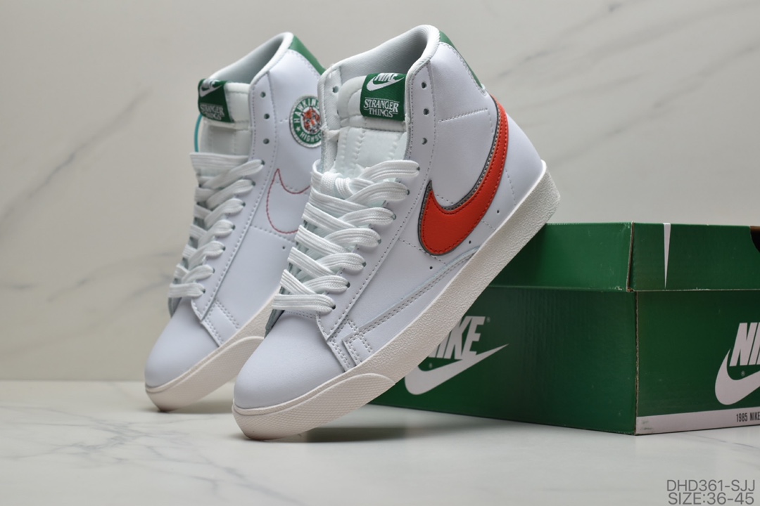 90 耐克Nike Blazer Mid VNTG QS 复古经典中帮开拓者 休闲板鞋 货号：CD9318-200/BQ6806-400/100/600/300