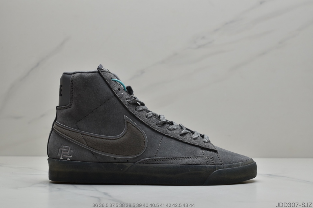 120 耐克Nike Blazer Mid '1977 Vintage WE经典开拓者高帮百搭休闲运动板鞋“麂皮旧黄黑钩”CJ9693-800