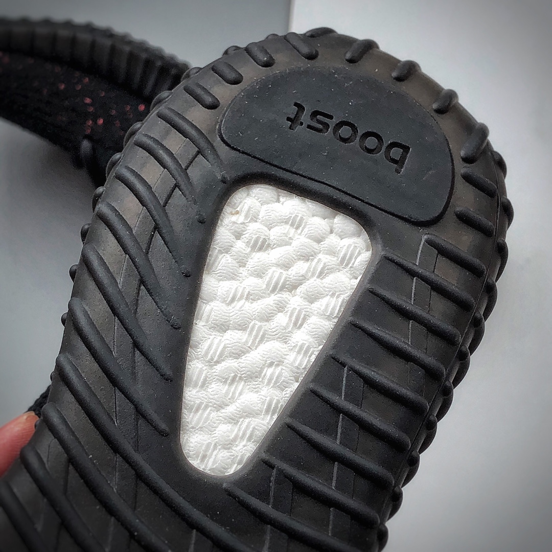 320  Yeezy 350 Boost V2 黑粉 外贸客户指定订单BY9612