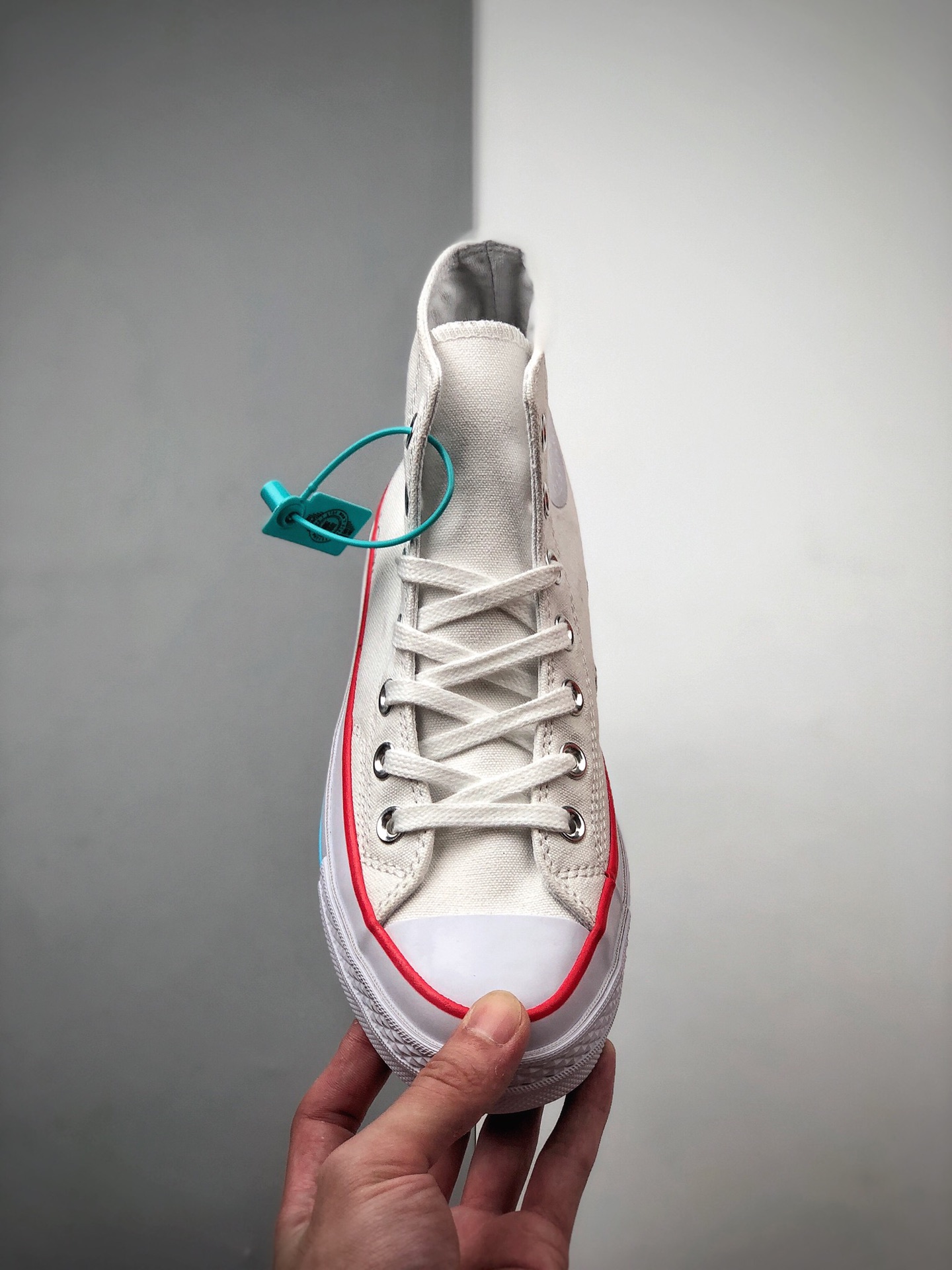 130 Converse chuck 70 KNOW 联名款  奶白色的鞋子