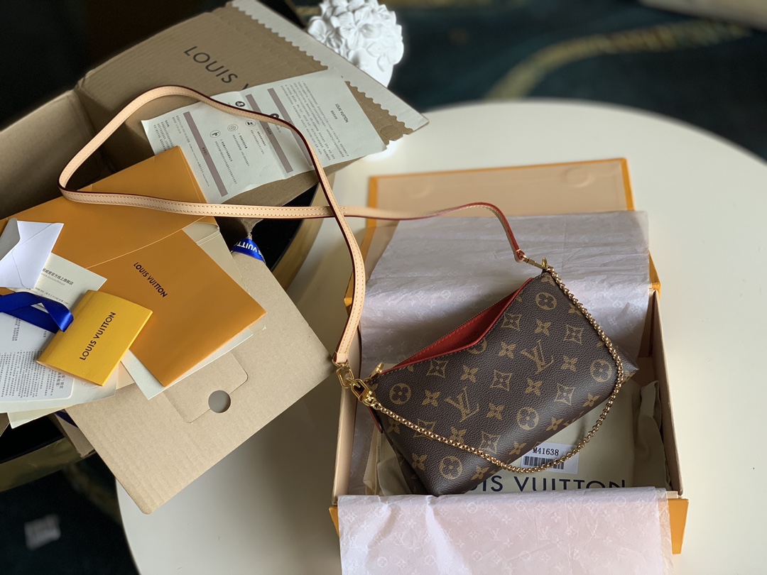Louis Vuitton Bags Handbags Gold Monogram Canvas M41638