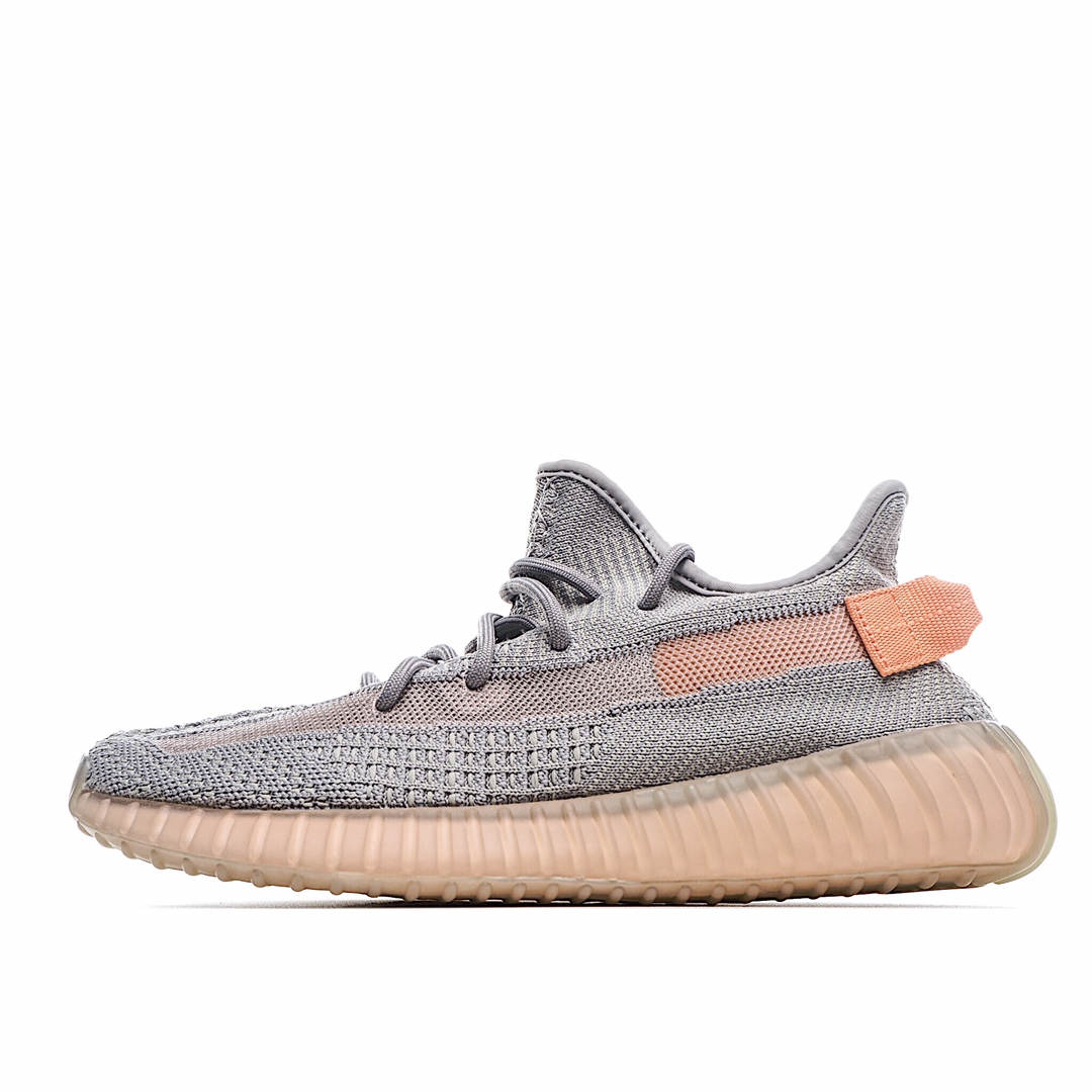 H0 Adidas Yeezy Boost 350 V2 “True Form”灰橙3.0 欧洲限定