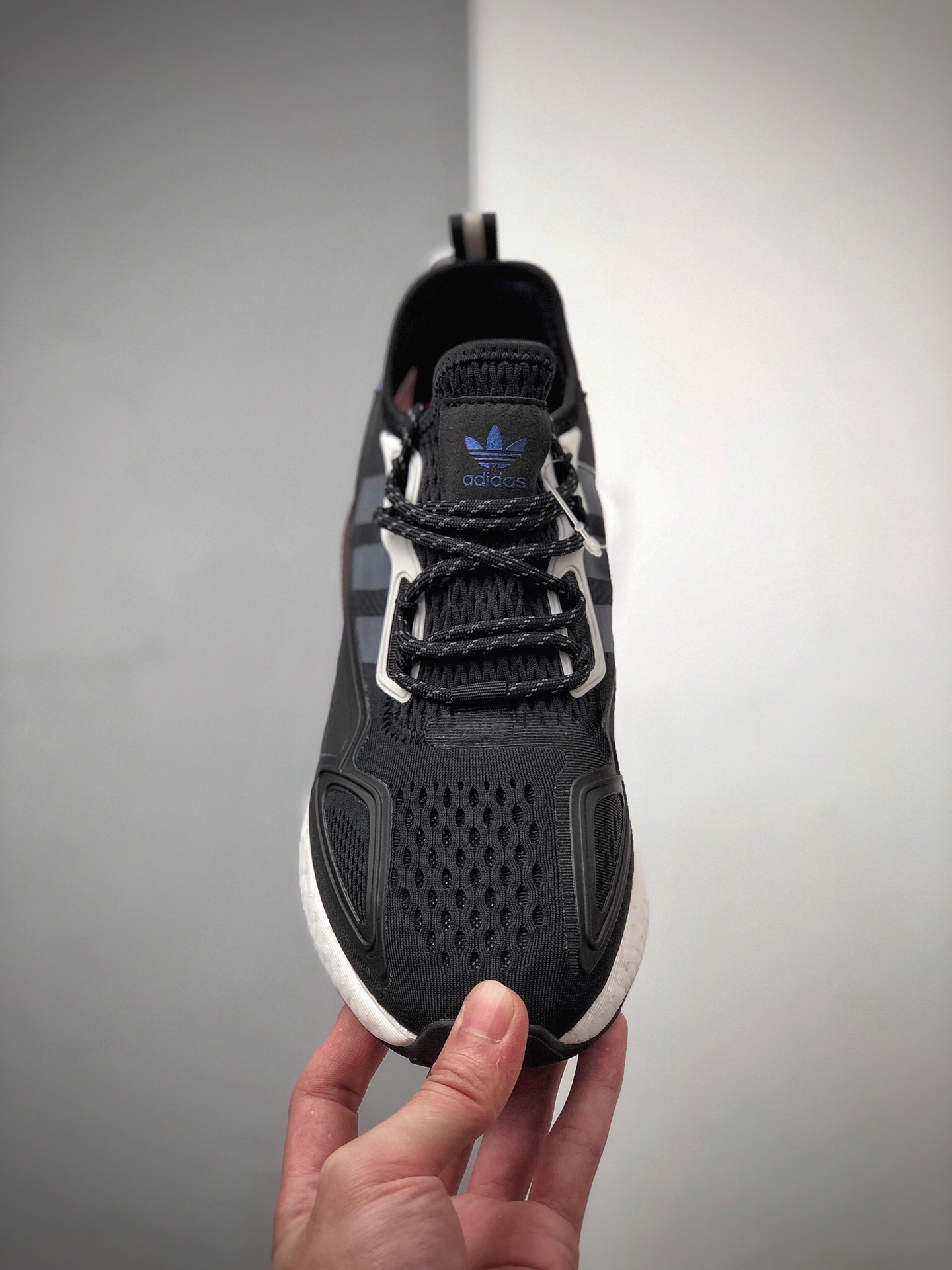 250 阿迪达斯 Adidas Originals ZX 2K Boost 易烊千玺同款 全新爆米花缓震休闲运动跑鞋FW7475