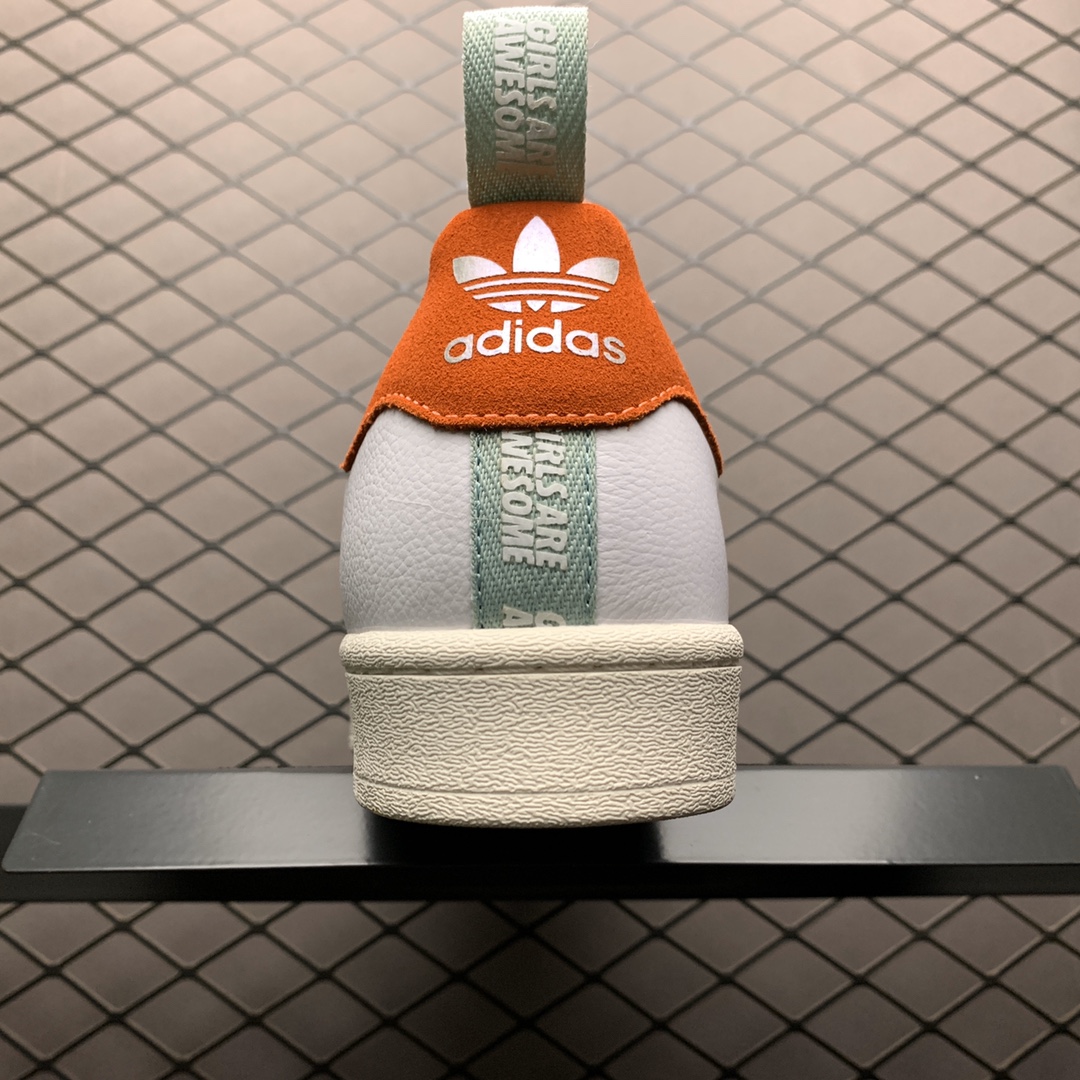 270 纯原版本 Adidas 阿迪达斯 Superstar 联名贝壳头运动休闲板鞋 FW8087