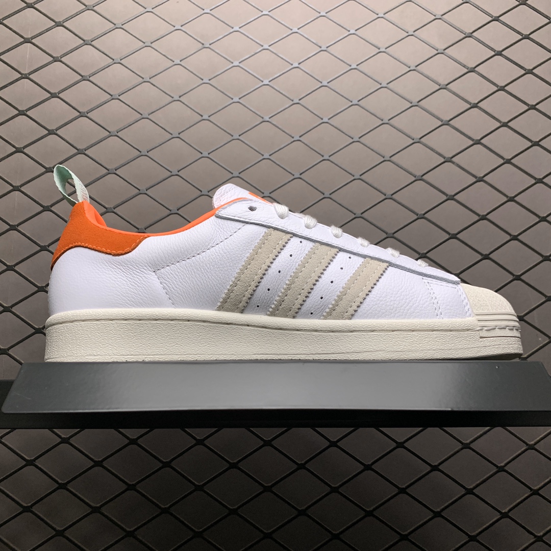 270 纯原版本 Adidas 阿迪达斯 Superstar 联名贝壳头运动休闲板鞋 FW8087