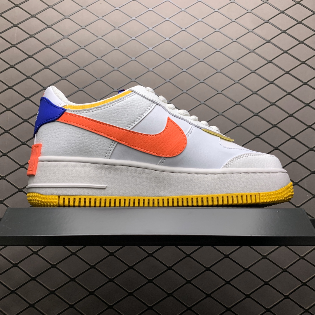 220 Nike Air Force 1 Shadow 解构系列空军一号低帮运动休闲板鞋 CI0919-105
