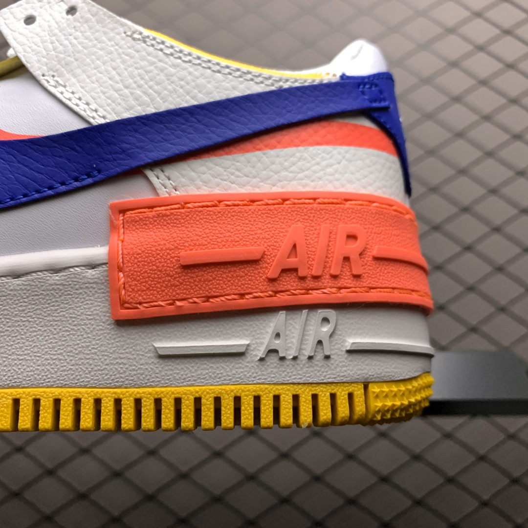 220 Nike Air Force 1 Shadow 解构系列空军一号低帮运动休闲板鞋 CI0919-105