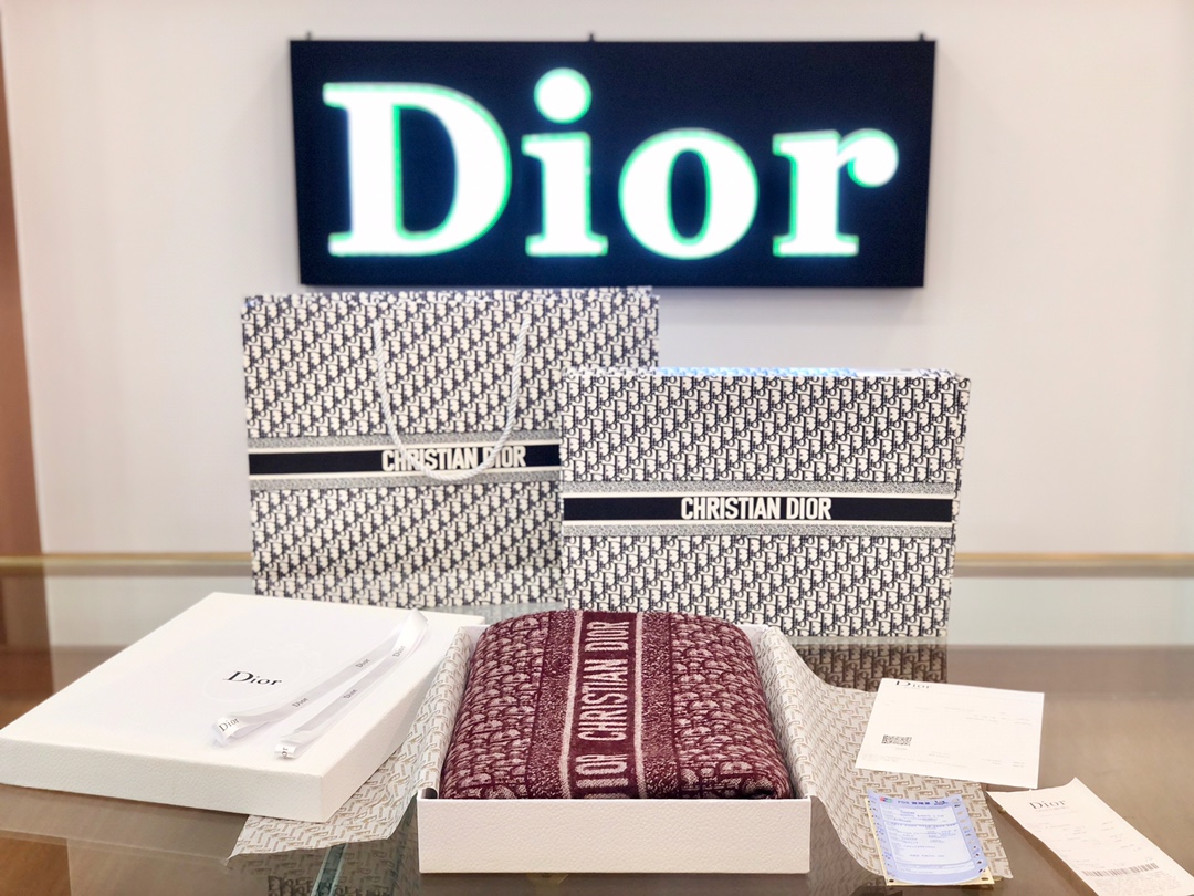 Dior Shop
 Scarf Shawl Cashmere Wool