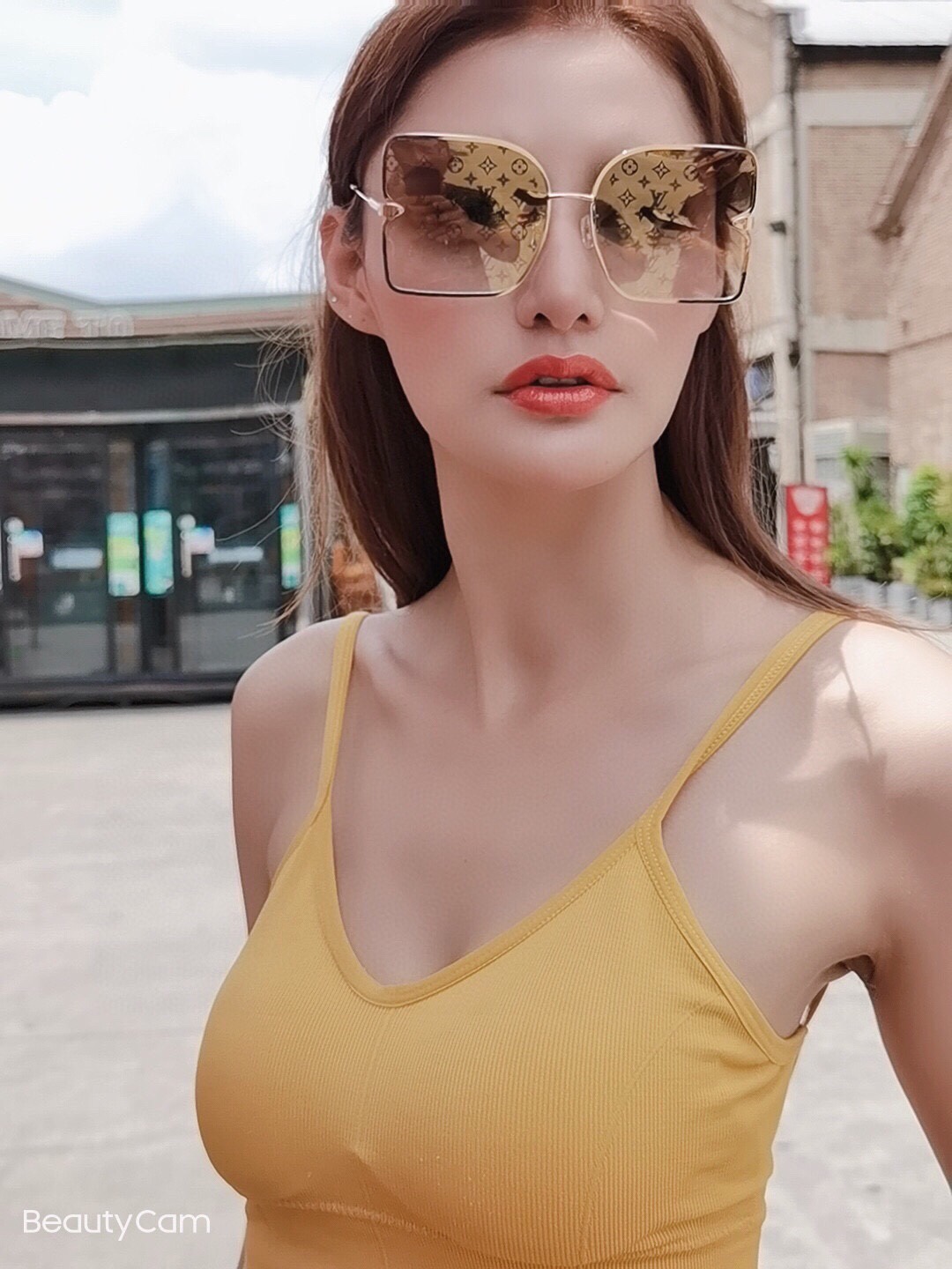 Louis Vuitton Sunglasses Luxury Cheap
 Gold Women
