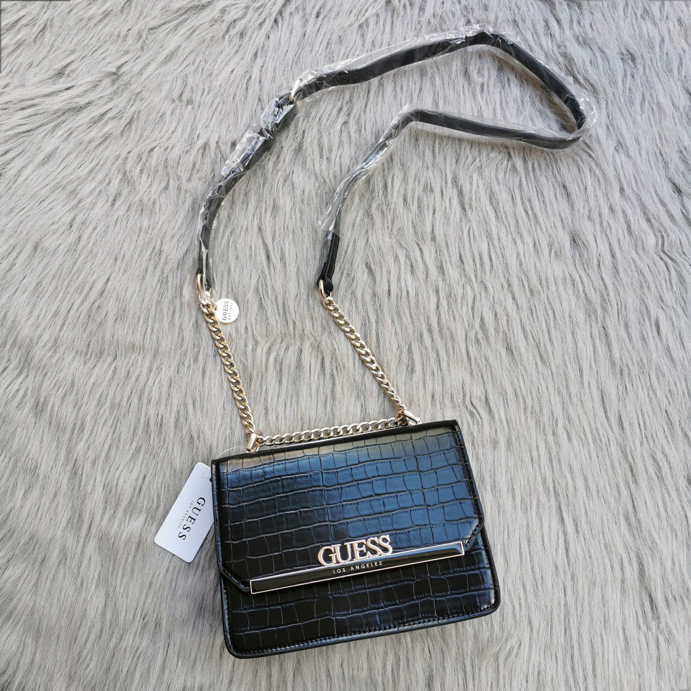 New Guess printed Messenger Shoulder Bag eBay