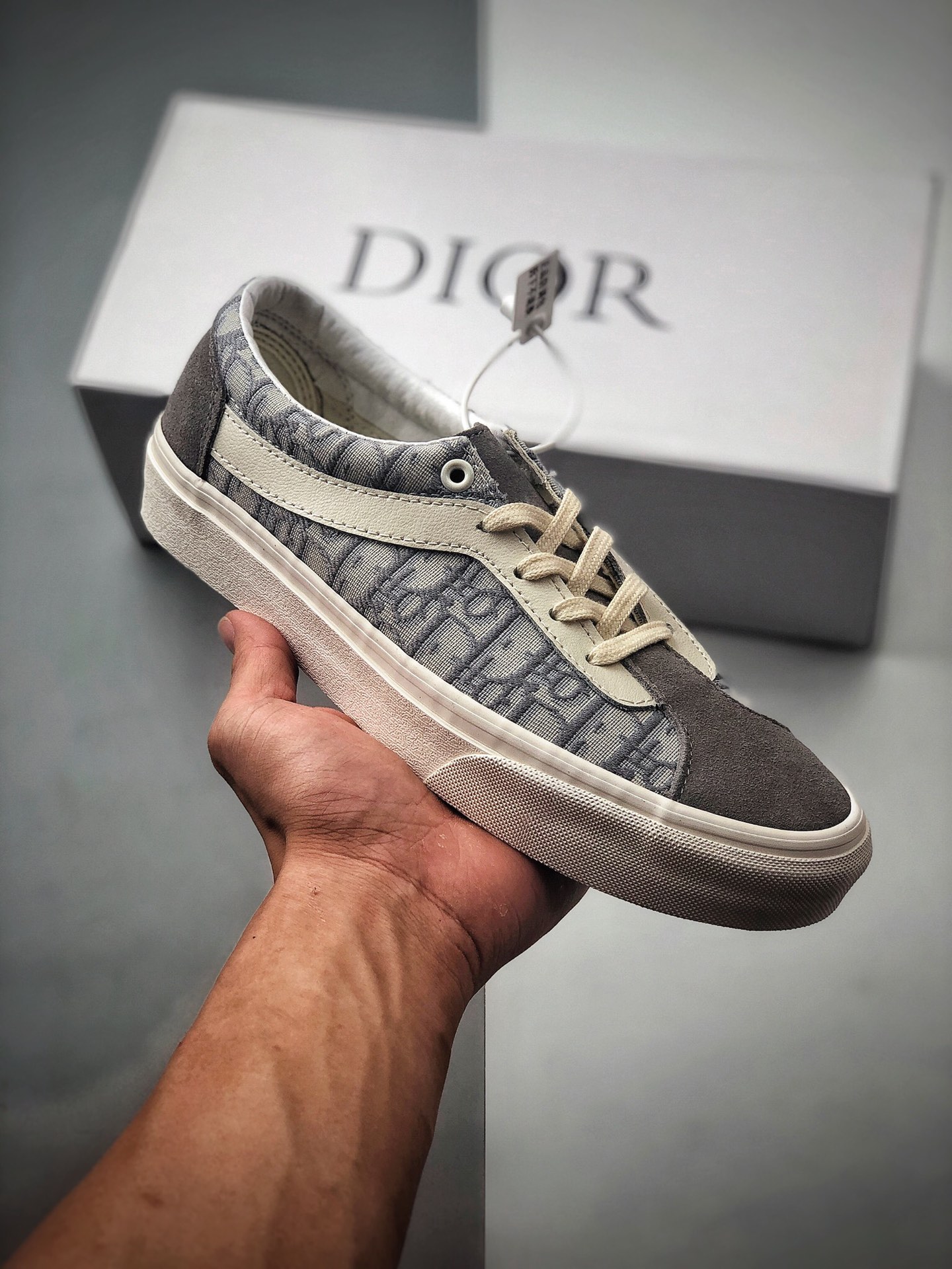 150  2020 VANS范斯 迪奥Dior x Vans Vault OG Authentic Era LX”Christian Dior”  灰色