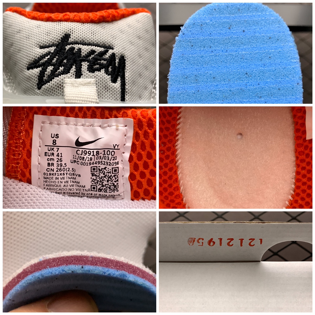 200 Stussy x Nike Air Zoom Spiridon IK 斯图西联名复古跑步鞋 CJ9918-100