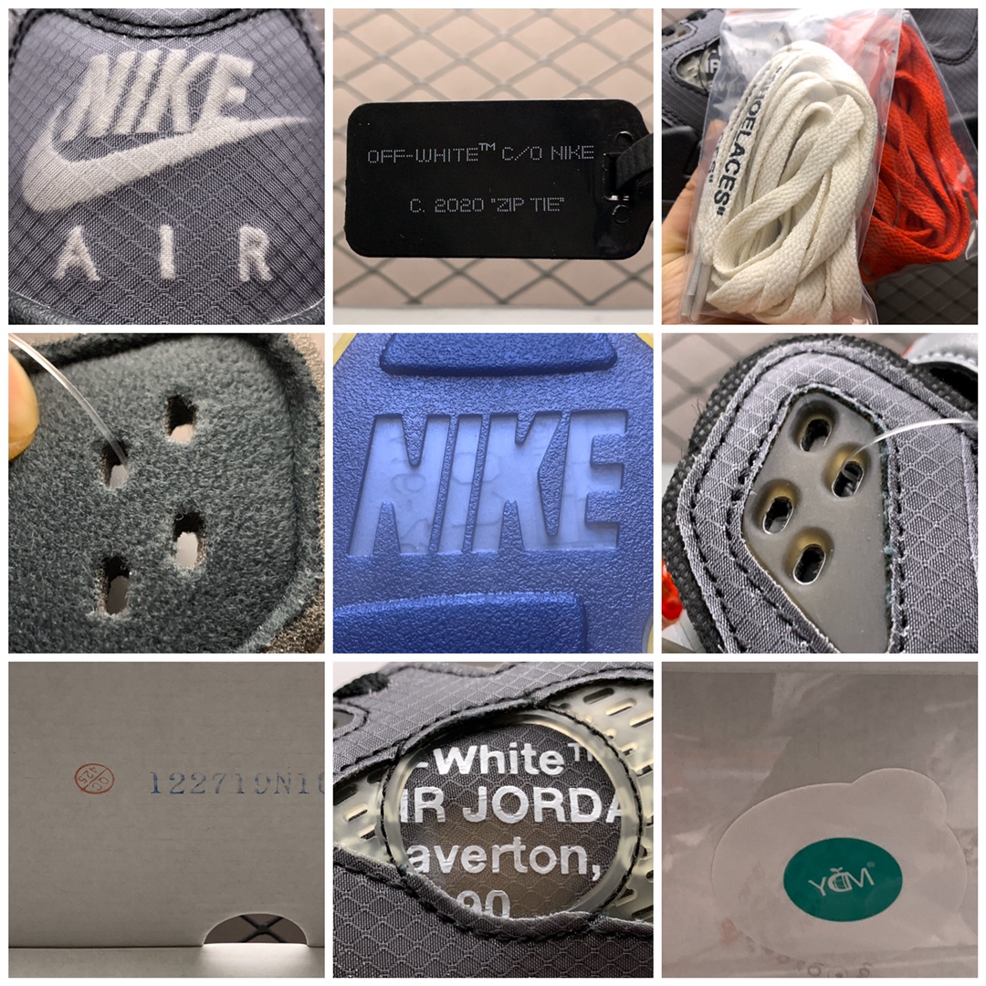 530 纯原版本 OFF-White x Air Jordan 5 Retro SP OW联名AJ5乔5联名男子篮球鞋 CT8480-001