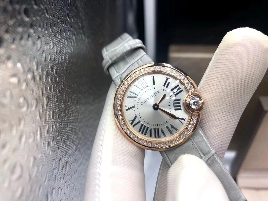 Cartier 卡地亚白气球系列女表，七夕情人节礼物最佳选择