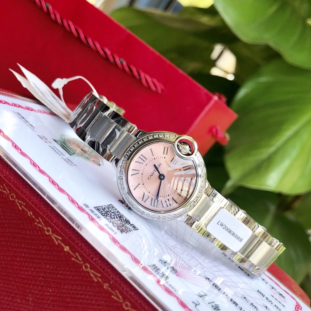 Cartier 真钻蓝气球 手表手表,cartier 4