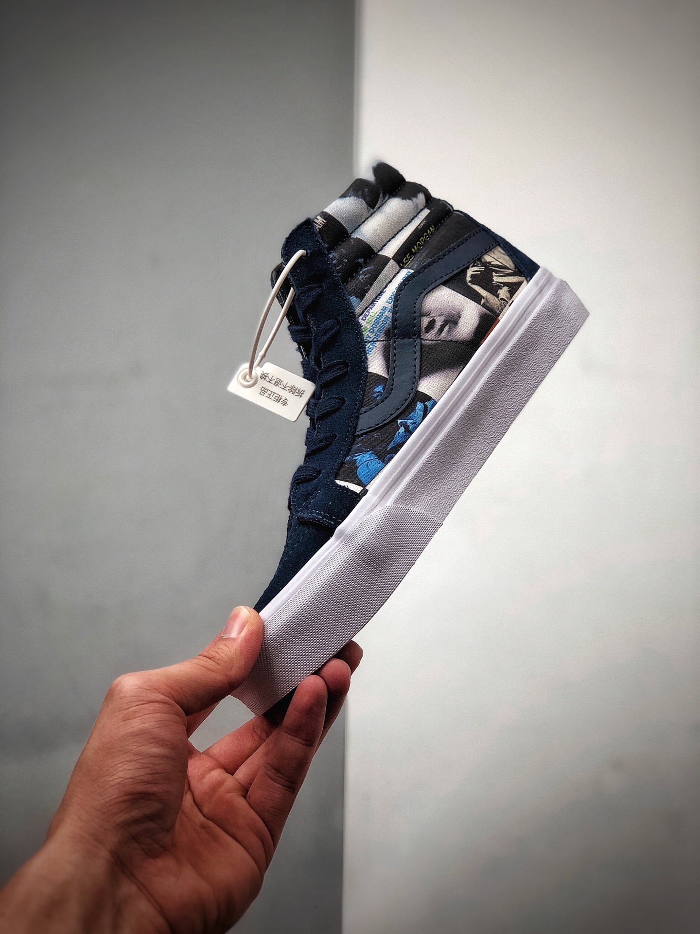 180   VANSx DQM x Blue Note三方联名限量高帮休闲板鞋VN-0OZEG4X