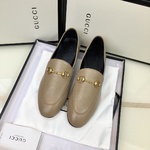 Gucci Flat Shoes Half Slippers Mules Single Layer Shoes Buy Cheap Replica
 Genuine Leather Sheepskin