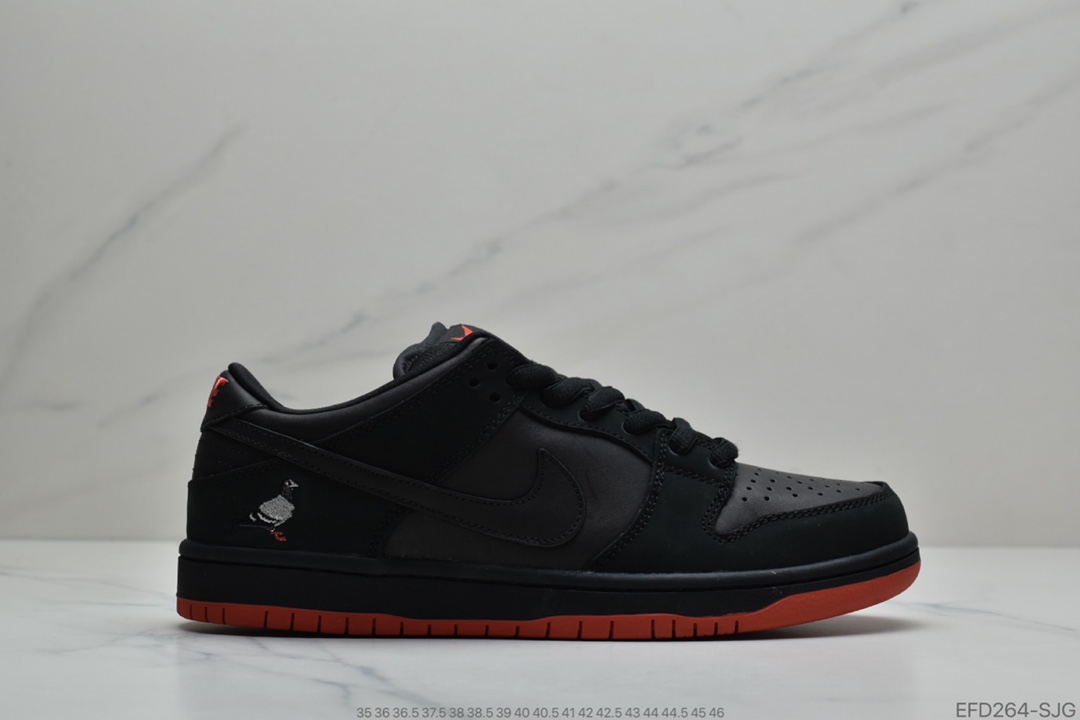 380 公司级纯原全头层Staple x Nike SB Dunk Low 元年首发配色 黑鸽子联名发售货号：883232 008