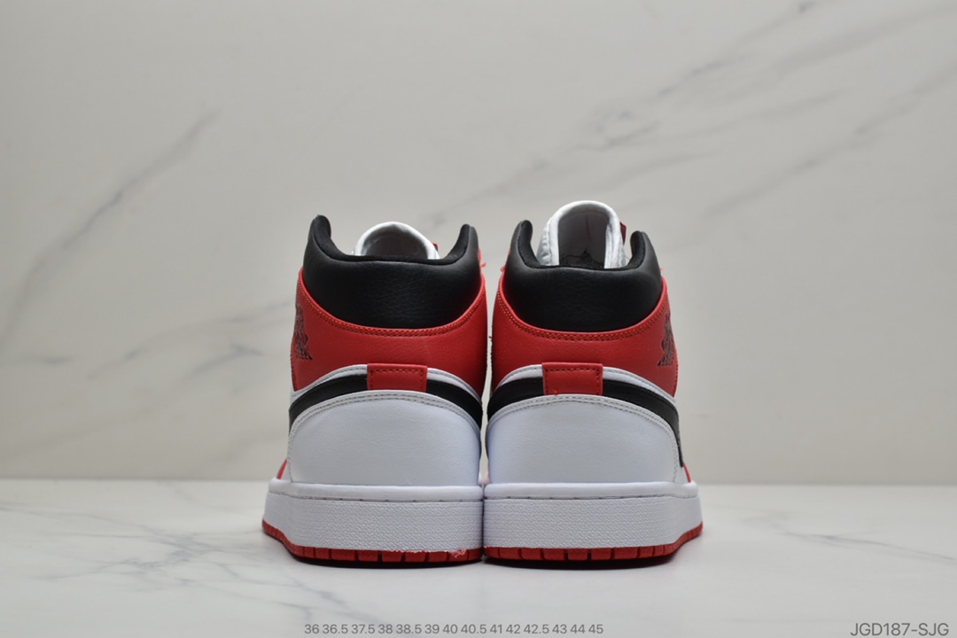 180 公司级 乔1 Air Jordan 1 Mid “Chicago”小芝加哥 554724-173