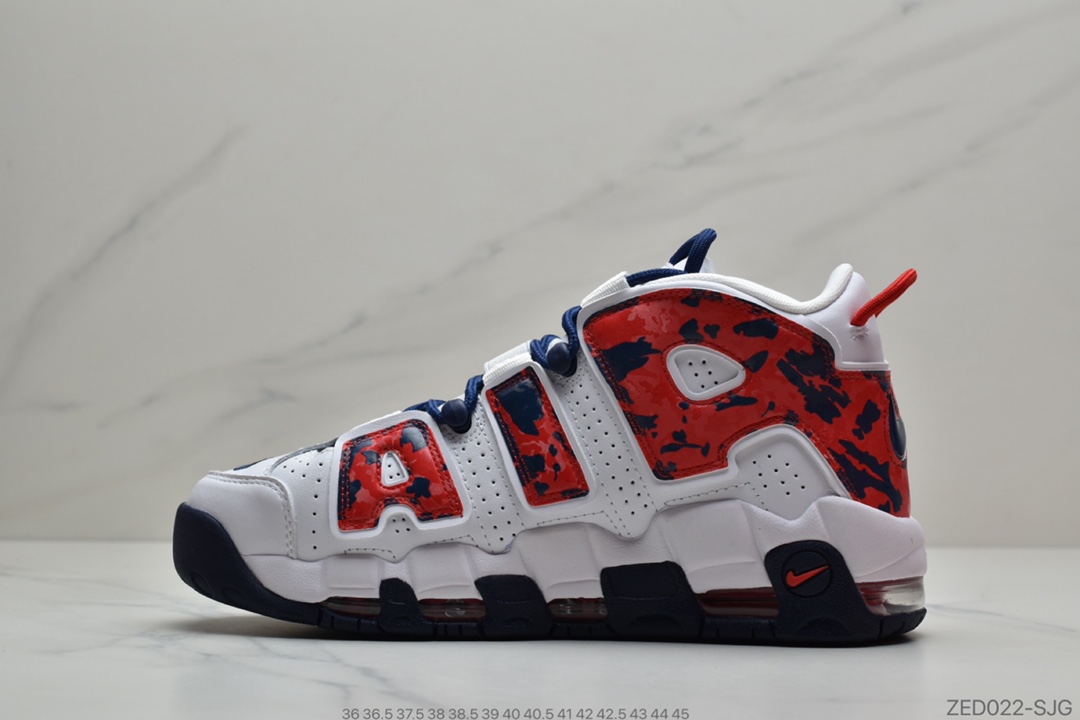260 公司级耐克Nike WMNS Air More Uptempo GS”Barely Green0”皮蓬CZ7885-100