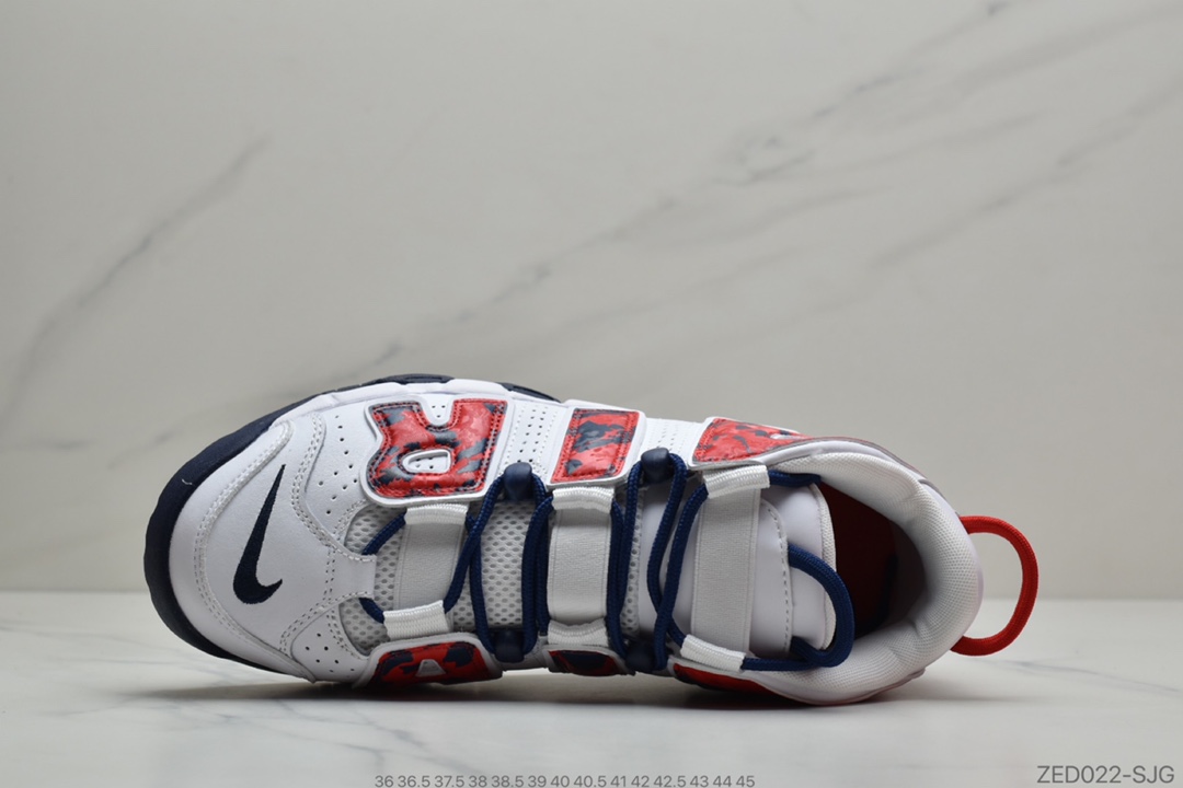 260 公司级耐克Nike WMNS Air More Uptempo GS”Barely Green0”皮蓬CZ7885-100