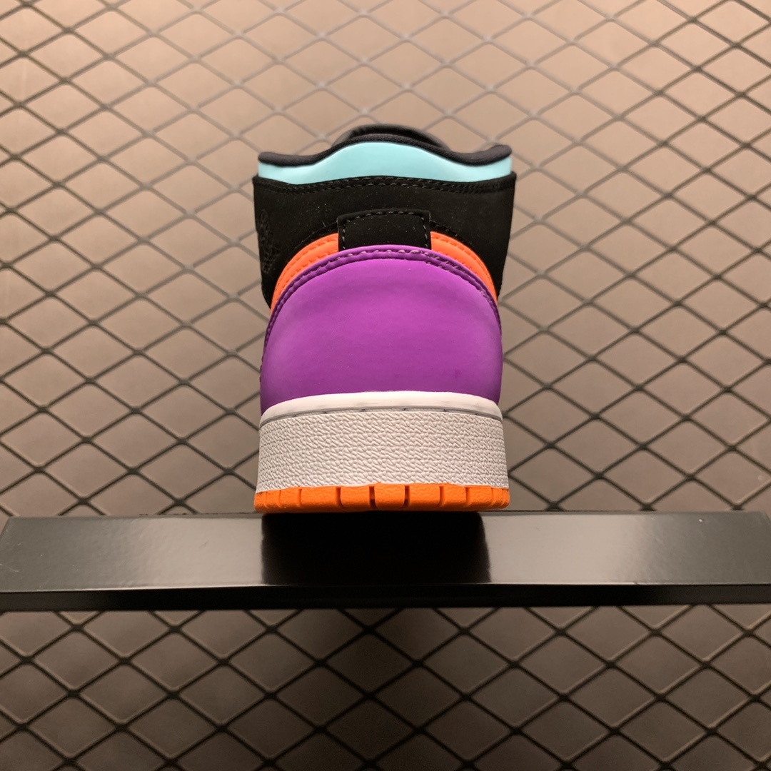 270 Air Jordan 1 MID GS AJ1乔1中帮文化篮球鞋 554725-083 糖果鸳鸯 拼色-莆田鞋,莆田鞋货源,高仿鞋,高仿鞋货源,安福档口,莆田高仿鞋,莆田鞋批发,高仿鞋批发,莆田高仿运动鞋,高仿运动鞋,莆田运动鞋 270 Air Jordan 1 MID GS AJ1乔1中帮文化篮球鞋 554725-083 糖果鸳鸯 拼色