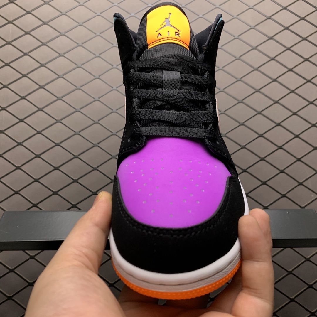 270 Air Jordan 1 MID GS AJ1乔1中帮文化篮球鞋 554725-083 糖果鸳鸯 拼色-莆田鞋,莆田鞋货源,高仿鞋,高仿鞋货源,安福档口,莆田高仿鞋,莆田鞋批发,高仿鞋批发,莆田高仿运动鞋,高仿运动鞋,莆田运动鞋 270 Air Jordan 1 MID GS AJ1乔1中帮文化篮球鞋 554725-083 糖果鸳鸯 拼色