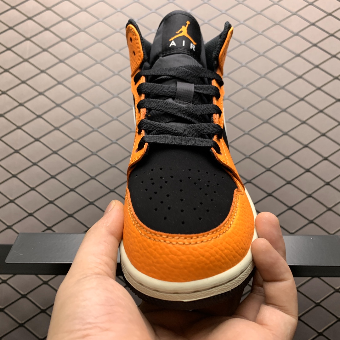 270 Air Jordan 1 MID GS AJ1乔1中帮文化篮球鞋 小扣碎 554724-062