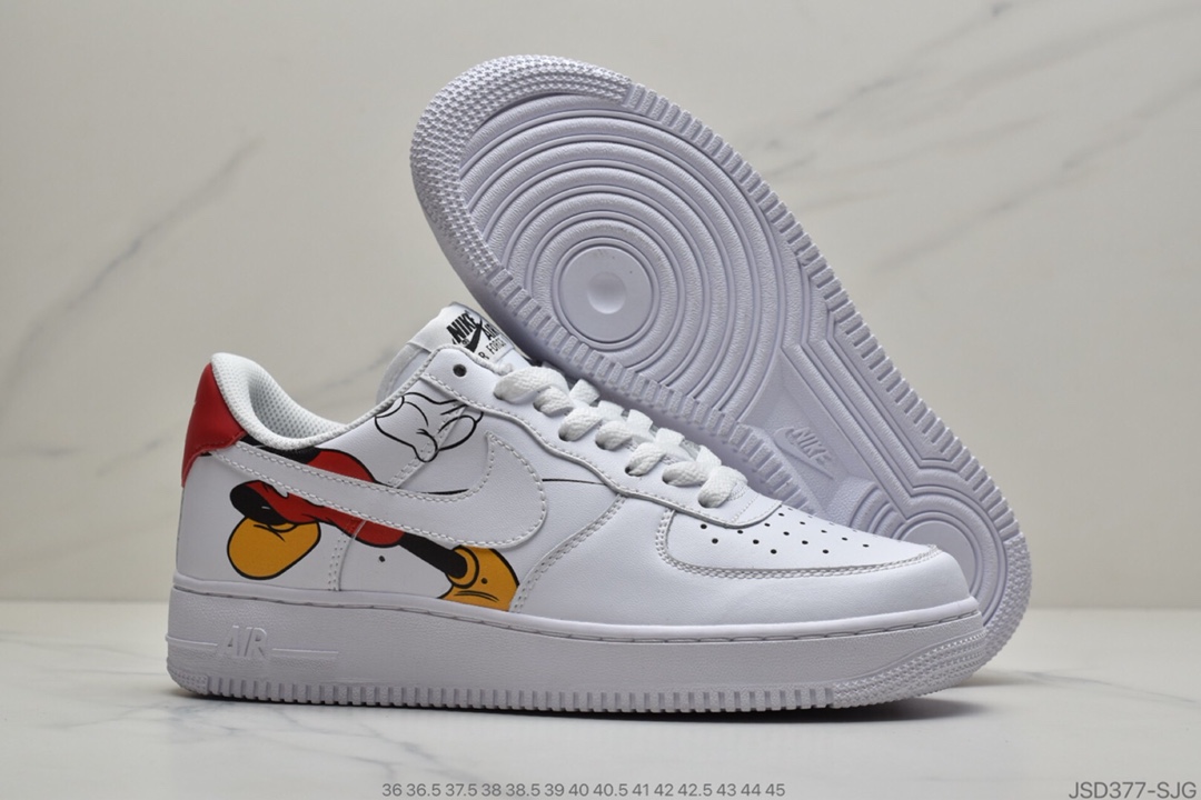 200 公司级耐克Nike Air Force 1 Low 空军一号低帮百搭休闲运动板鞋AQ8741-116