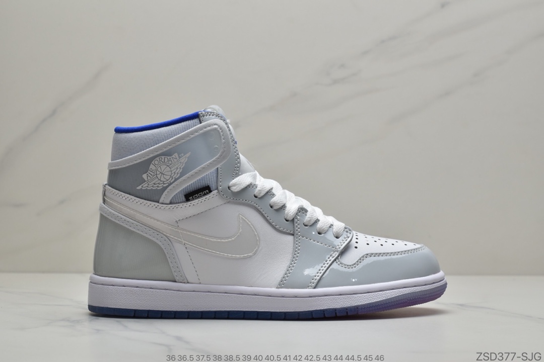 310 Air Jordan 1 High Zoom Racer Blue AJ1 乔1 小迪奥 男子文化篮球 CK6637-104