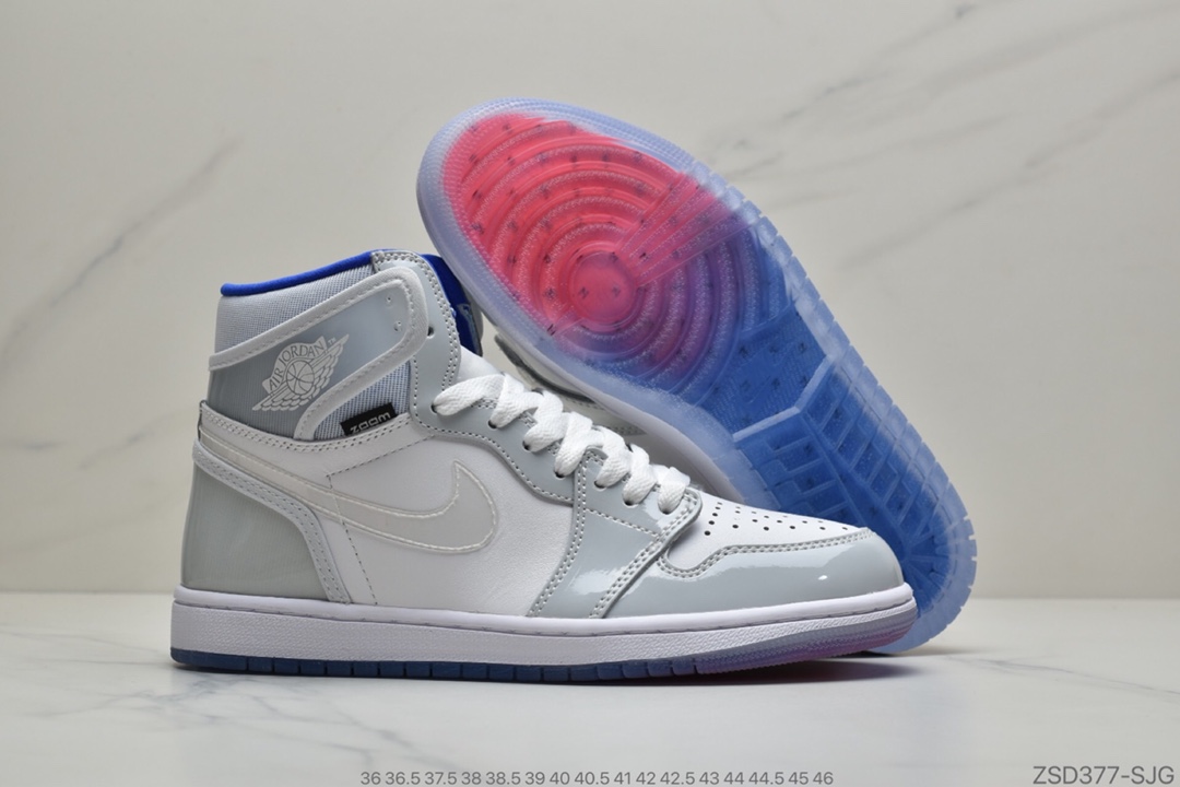 310 Air Jordan 1 High Zoom Racer Blue AJ1 乔1 小迪奥 男子文化篮球 CK6637-104