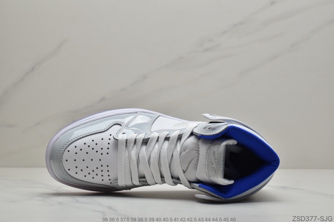 310 Air Jordan 1 High Zoom Racer Blue AJ1 乔1 小迪奥 男子文化篮球 CK6637-104