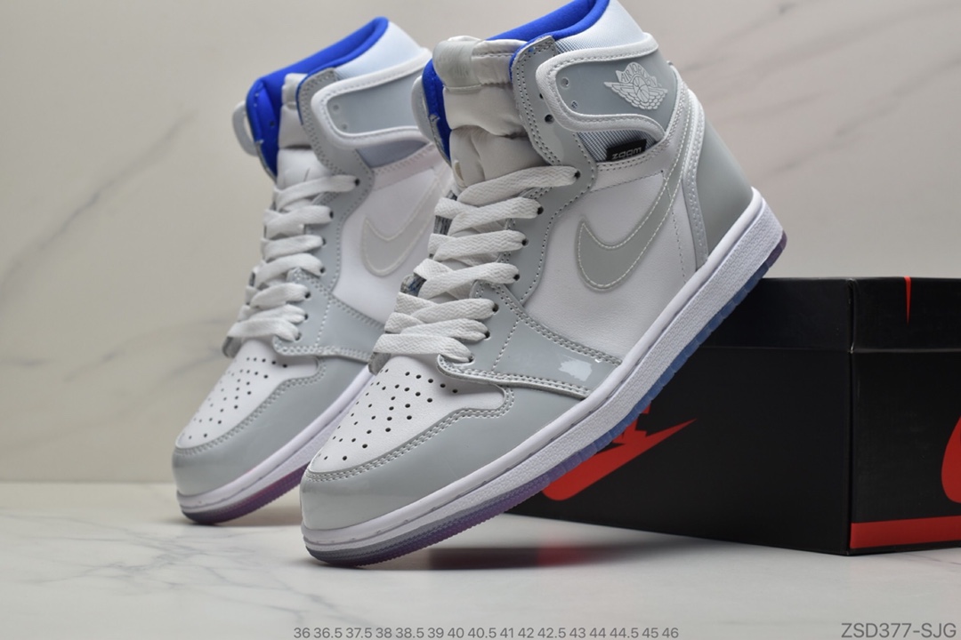 310 Air Jordan 1 High Zoom Racer Blue AJ1 乔1 小迪奥 男子文化篮球 CK6637-104