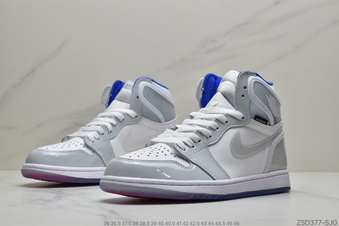 310 Air Jordan 1 High Zoom Racer Blue AJ1 乔1 小迪奥 男子文化篮球 CK6637-104
