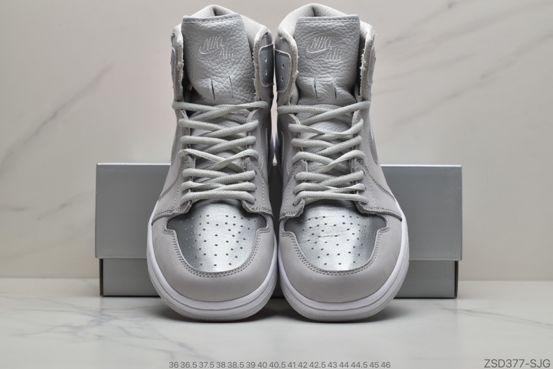 310 公司级Air Jordan 1 High OG 灰银麂皮货号：DC1788-029