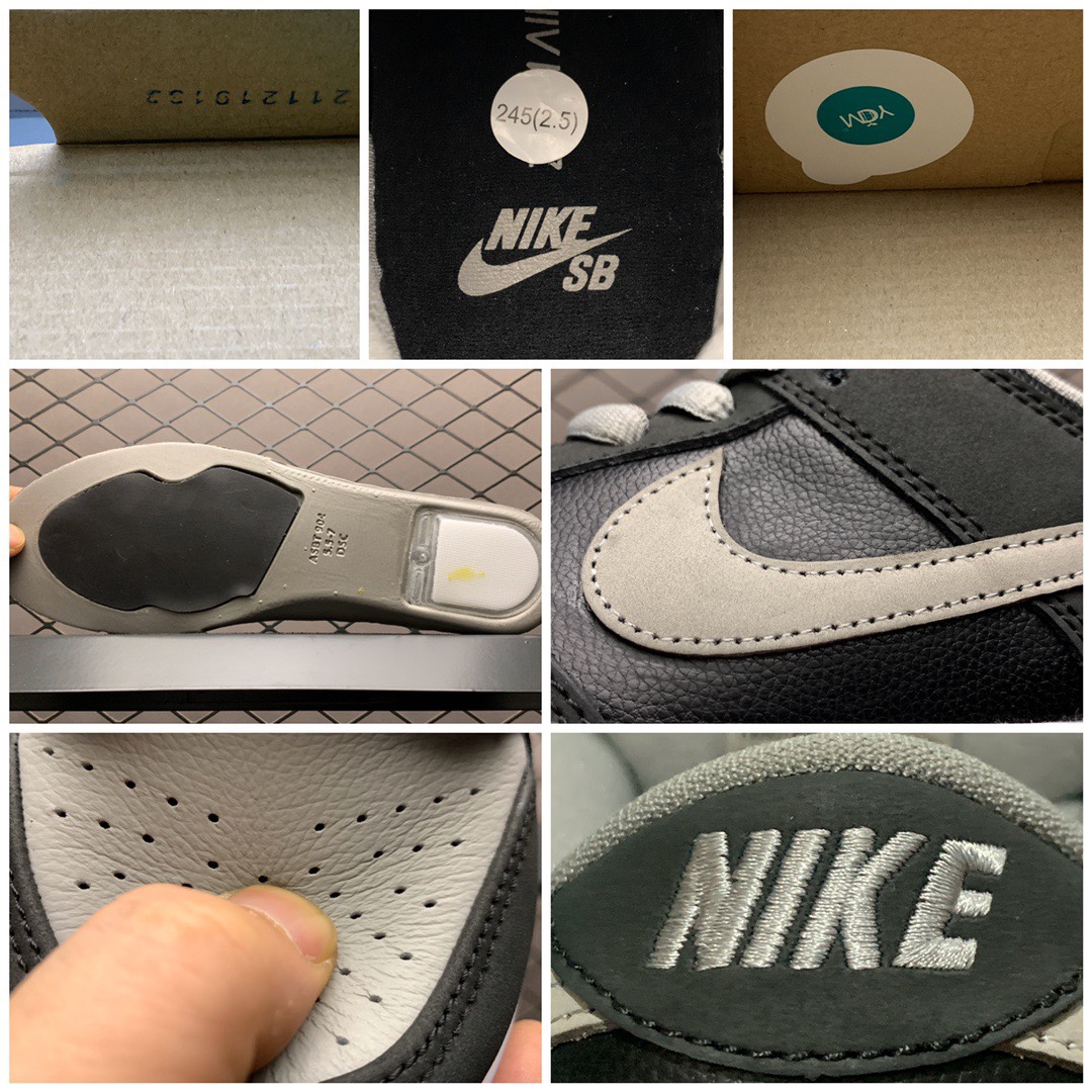 280  Nike SB Dunk Low J-Pack Shadow影子灰 周杰伦同款 BQ6817-007