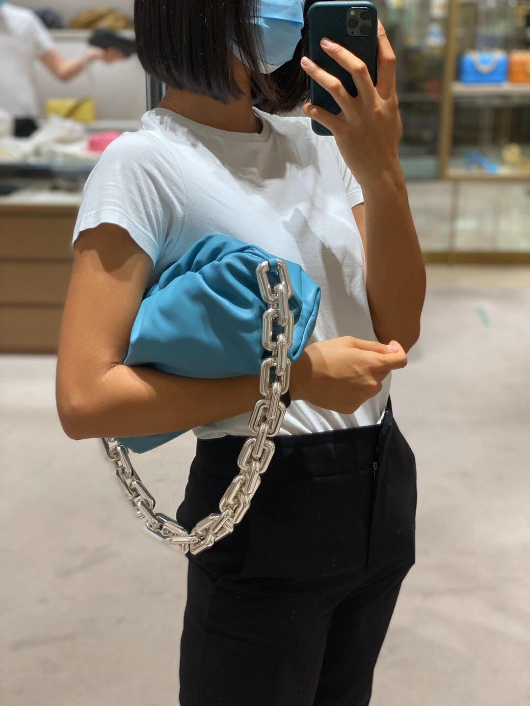 Bottega Veneta ๐๐๐ ๐พ๐๐ผ๐๐ ๐๐๐๐พ๐ 31CM BAG 620230ๆฒน็ป่/้ถ้พ