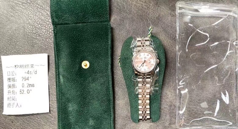 Rolex 劳力士粉色日志女款 开模：日志型31mm新一代五件拼装头粒