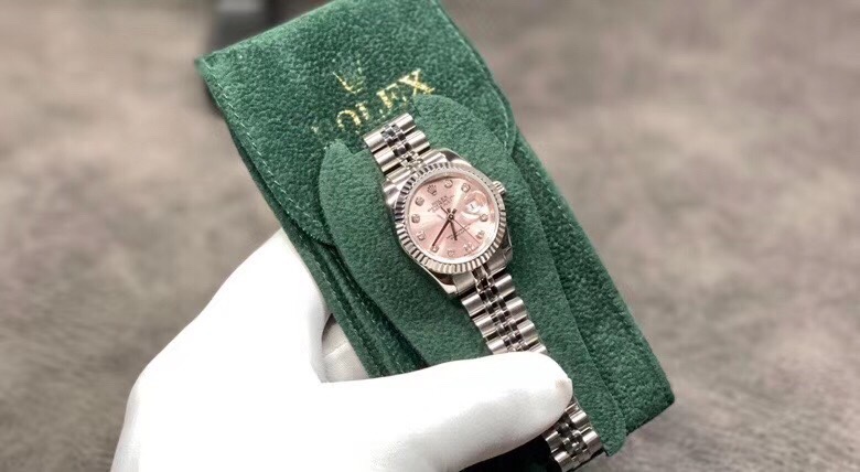 Rolex 劳力士粉色日志女款 开模：日志型31mm新一代五件拼装头粒