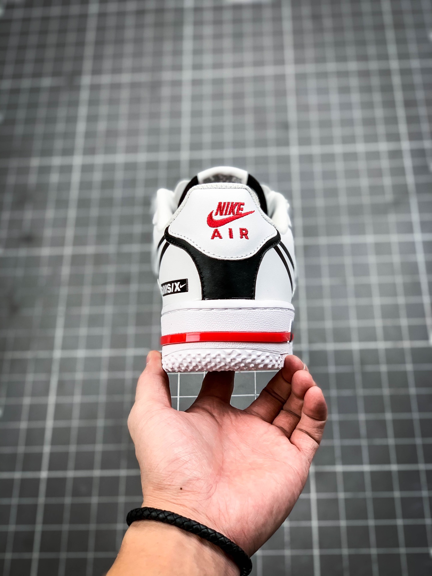 200  AIR FORCE 1 REACT WHITE D/MS/X白红经典色 CD4366-100