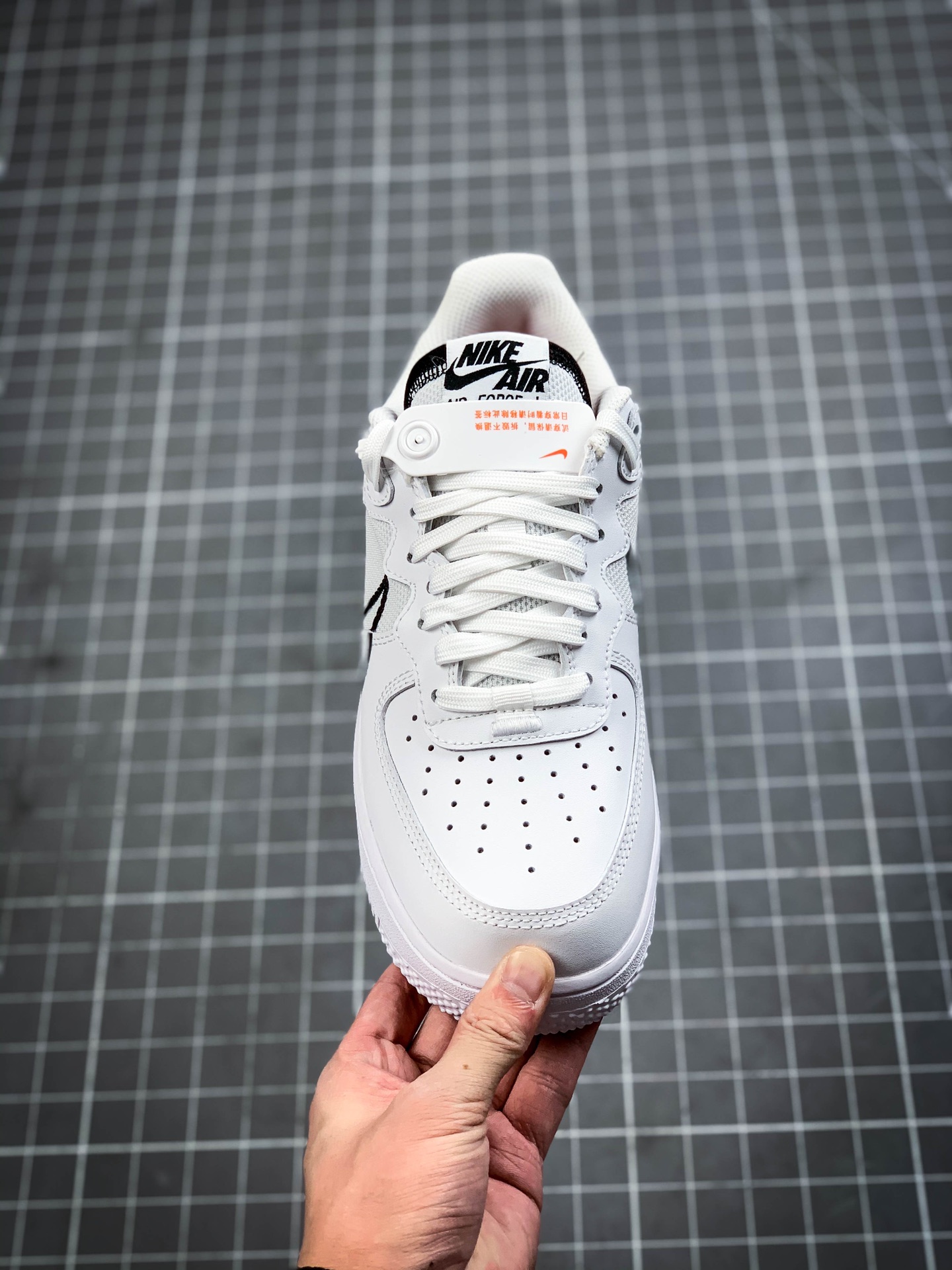200  AIR FORCE 1 REACT WHITE D/MS/X白红经典色 CD4366-100