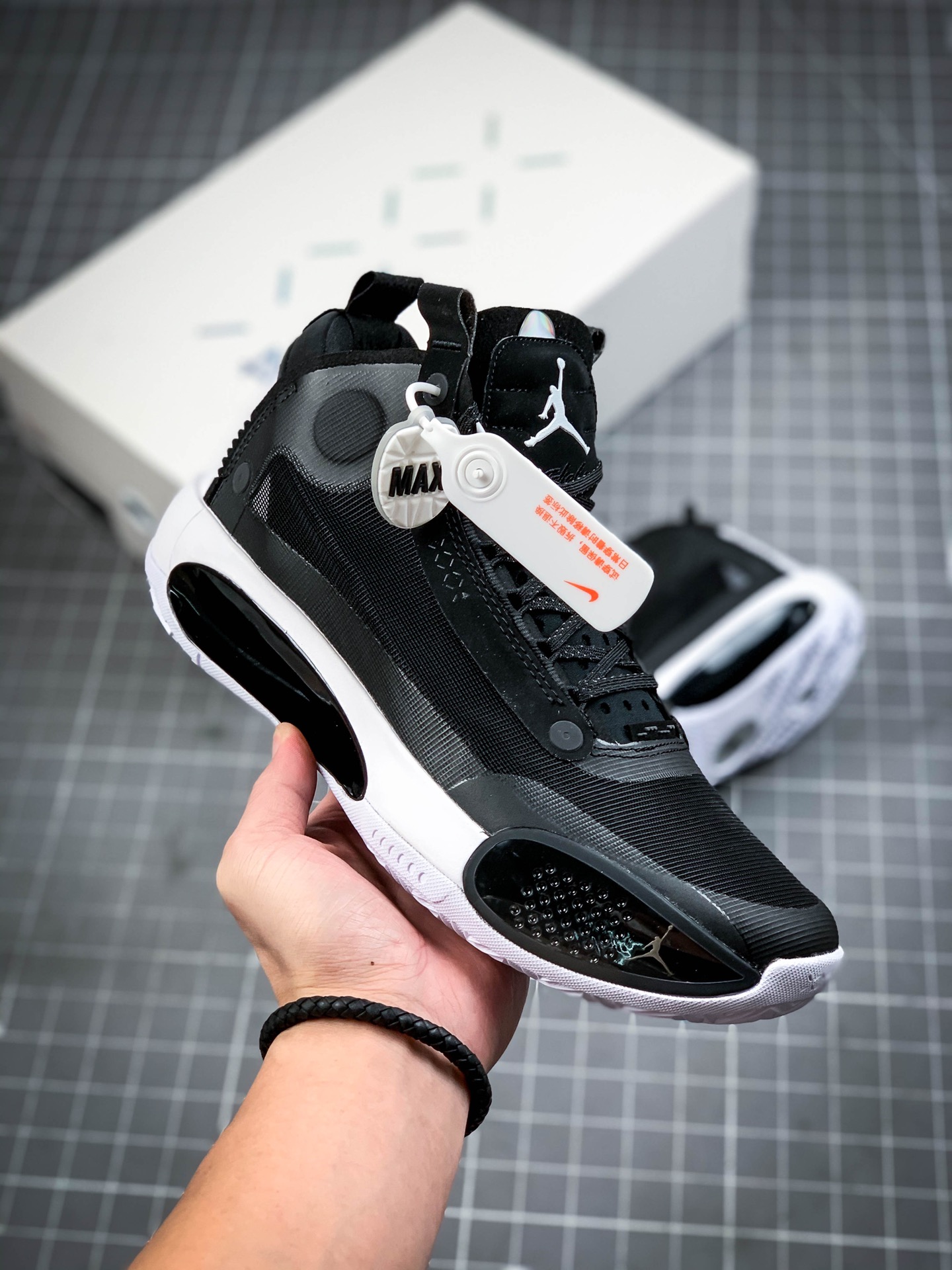 330  灭世纯原版本Air Jordan XXXIV PF AJ34 乔34 未来概念轻量化篮球鞋 BQ3381-800