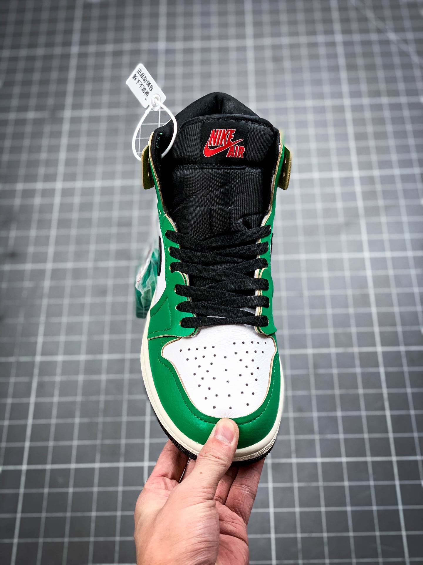270 乔丹/Air JordanAJ1 aj1 乔丹1代 乔1 乔丹1代高帮系列Air Jordan 1 High OG WMNS “Lucky Green”  ”货号：DB4612-300 73