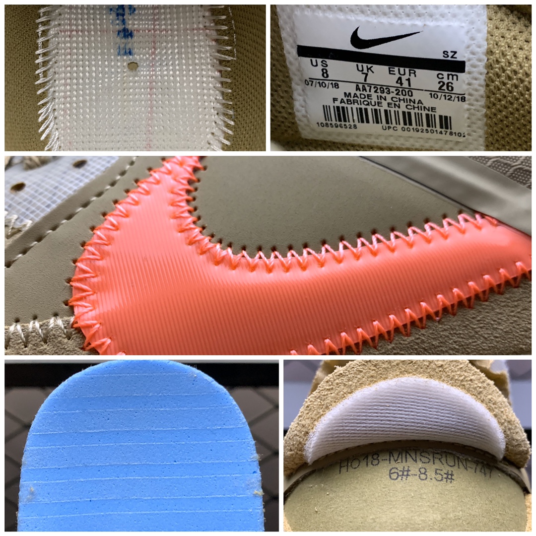 360 纯原版本 OFF-White x Nike Air Max 90 OW 联名限量经典气垫跑鞋 全新货出 AA7293-200