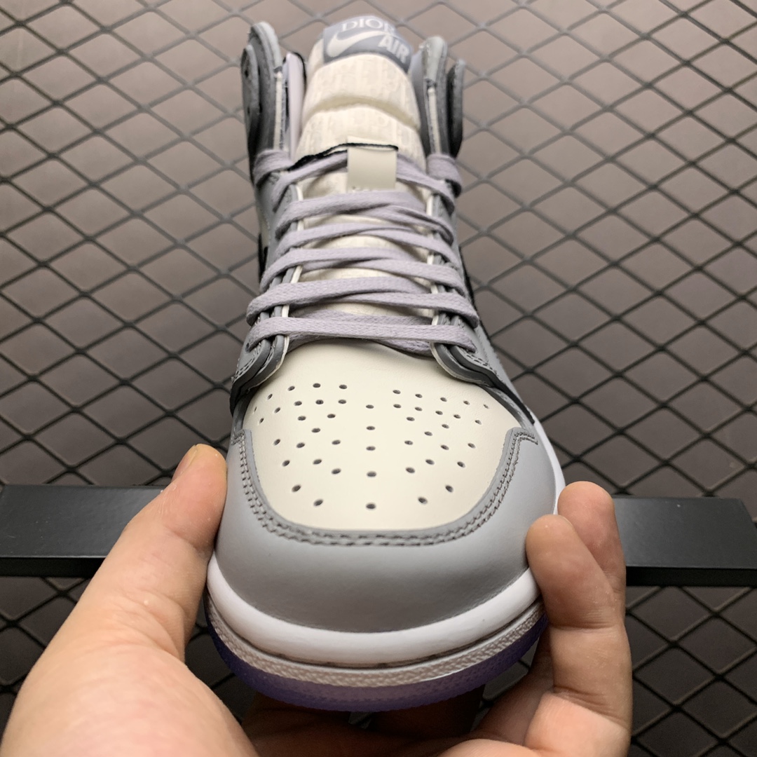 1000 纯原版本 Dior x Air Jordan 1 High OG AJ1乔1迪奥联名CN8607-002 限量文化篮球鞋