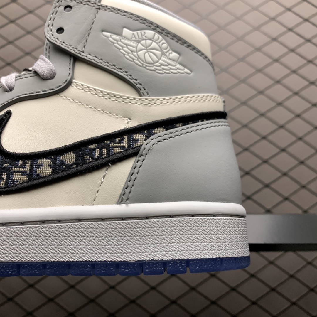 1000 纯原版本 Dior x Air Jordan 1 High OG AJ1乔1迪奥联名CN8607-002 限量文化篮球鞋