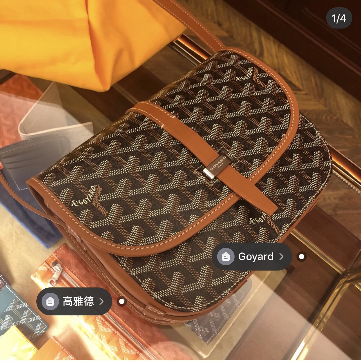 NO:199731,Real shot of the counter, Goya19860909专柜实拍,戈雅,Bag