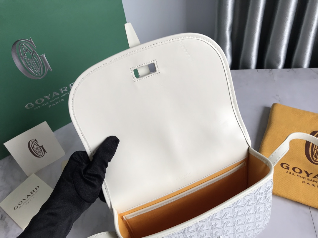 NO:199736,White interior details are presented, Goya19860909白色内部细节呈现,戈雅,Bag